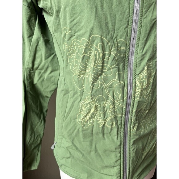 Sherpa Womens green Full Zip Adventure Gear Light Weight Jacket Sz M - Picture 3 of 8